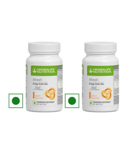 Herbalife Afresh Peach Drink Mix (50g) - PACK OF 2