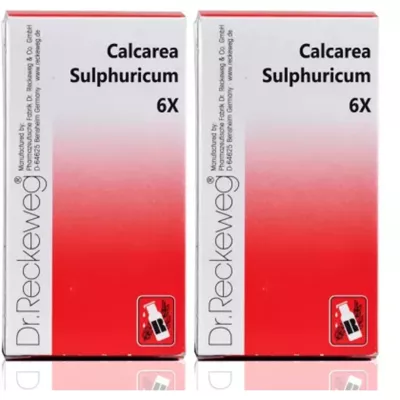 Dr Reckeweg Calcarea Sulphuricum 6X (20g, Pack of 2)