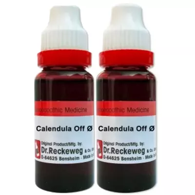 Dr Reckeweg Calendula Officinalis 1X (Q) (20ml, Pack of 2)