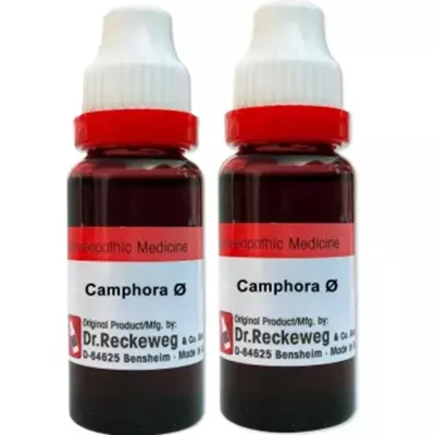 Dr Reckeweg Camphora 1X (Q) (20ml, Pack of 2)