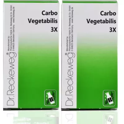 Dr Reckeweg Carbo Vegetabilis 3X (20g, Pack of 2)