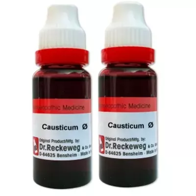 Dr Reckeweg Causticum Hahnemanni 1X (Q) (20ml, Pack of 2)