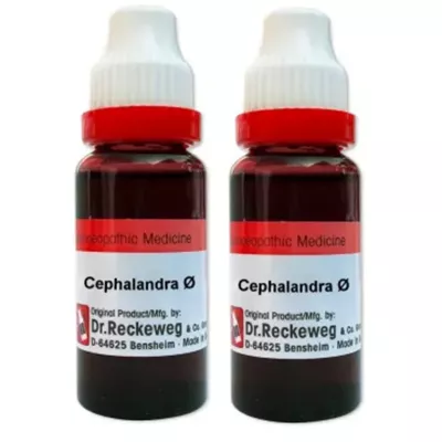 Dr Reckeweg Cephalandra Indica 1X (Q) (20ml, Pack of 2)