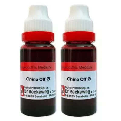 Dr Reckeweg China Officinalis 1X (Q) (20ml, Pack of 2)