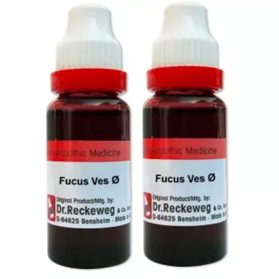 Dr Reckeweg Fucus Vesiculosus 1X (Q) (20ml, Pack of 2)