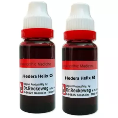 Dr Reckeweg Hedera Helix 1X (Q) (20ml, Pack of 2)