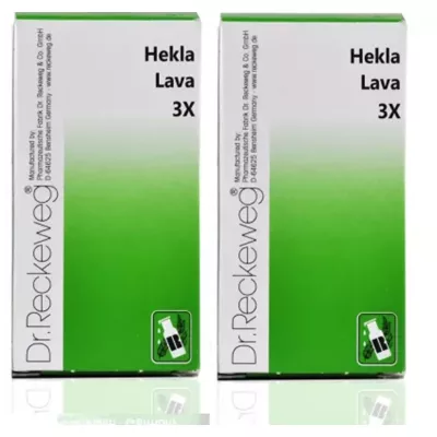 Dr Reckeweg Hekla Lava 3X (20g, Pack of 2)
