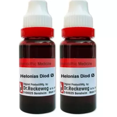 Dr Reckeweg Helonias Diodica 1X (Q) (20ml, Pack of 2)