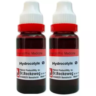 Dr Reckeweg Hydrocotyle Asiatica 1X (Q) (20ml, Pack of 2)