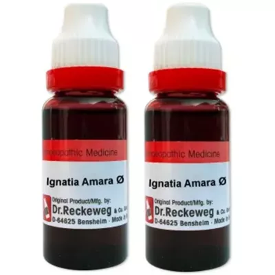 Dr Reckeweg Ignatia Amara 1X (Q) (20ml, Pack of 2)