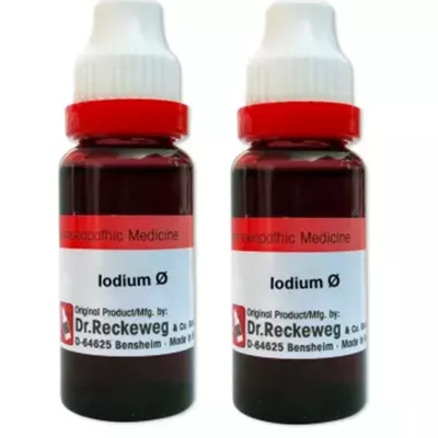 Dr Reckeweg Iodium 1X (Q) (20ml, Pack of 2)