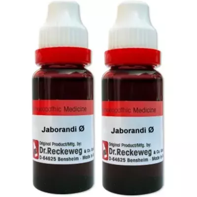 Dr Reckeweg Jaborandi 1X (Q) (20ml, Pack of 2)