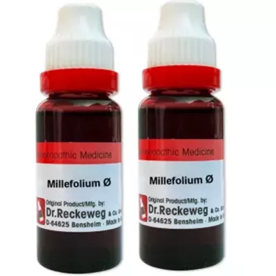 Dr Reckeweg Millefolium 1X (Q) (20ml, Pack of 2)