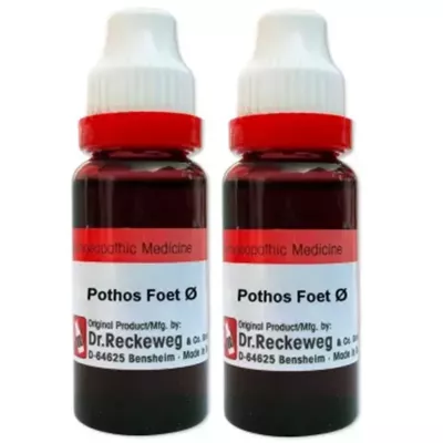 Dr Reckeweg Pothos Foetidus 1X (Q) (20ml, Pack of 2)