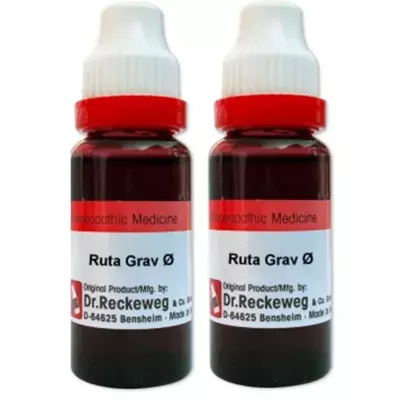 Dr Reckeweg Ruta Graveolens 1X (Q) (20ml, Pack of 2)