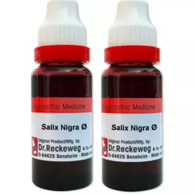 Dr Reckeweg Salix Nigra 1X (Q) (20ml, Pack of 2)