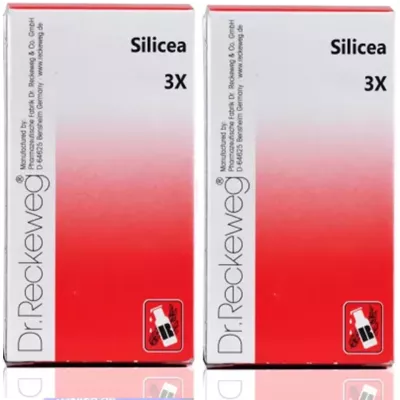 Dr Reckeweg Silicea 3X (20g, Pack of 2)