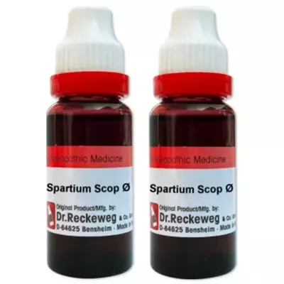 Dr Reckeweg Spartium Scoparium 1X (Q) (20ml, Pack of 2)