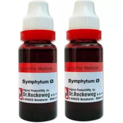 Dr Reckeweg Symphytum Officinale 1X (Q) (20ml, Pack of 2)