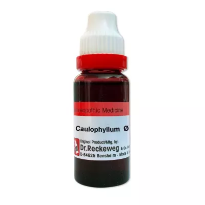 Dr Reckeweg Caulophyllum Thalictroides 1X (Q) (20ml)