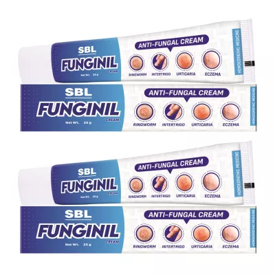 SBL Funginil Cream (25g, Pack of 2)