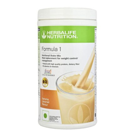 Herbalife Formula 1 Nutritional Shake Mix, Banana Caramel (500g)