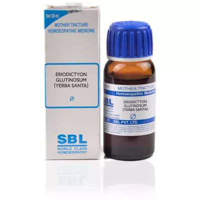 SBL Eriodictyon Glutinosum(Yerba Santa) 1X (Q) (30ml)